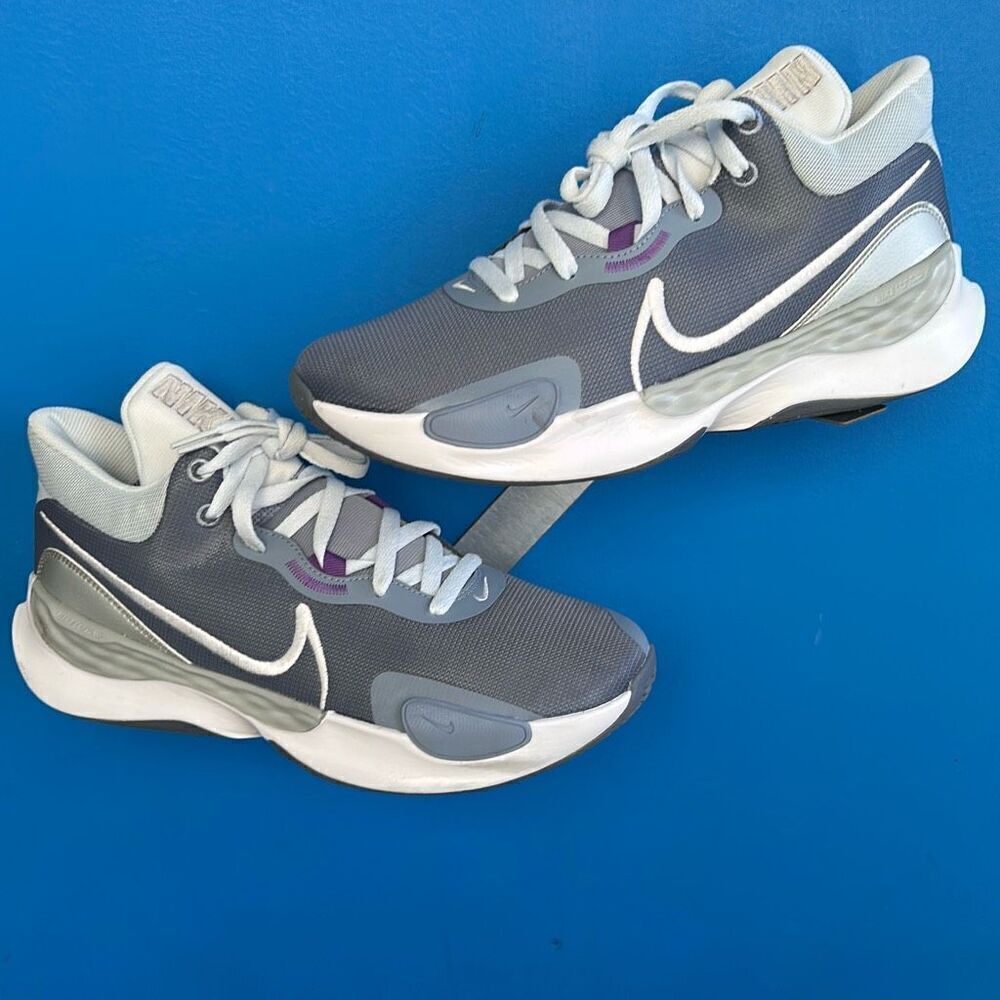 Nike Renew Elevate III Shoes Gray Carbon Size 10.5 DD 9304-010